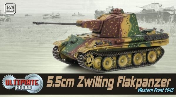 5.5cm Zwilling Flakpanzer western front 1945